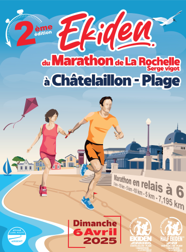 2eme ekiden de Chatelaillon-plage