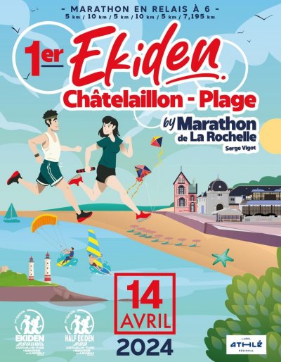 1st ekiden of Chatelaillon-plage