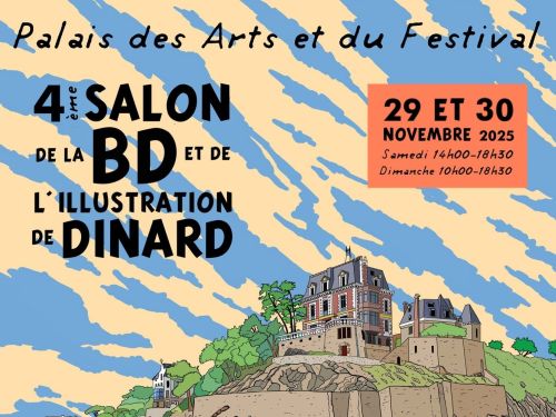 4ème édition du Salon de la BD et de l'Illustration de Dinard
