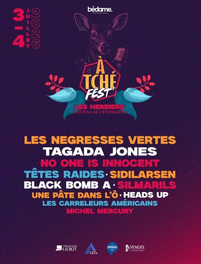 À Tché Fest, nouveau festival de musique aux Herbiers (85) : programmation