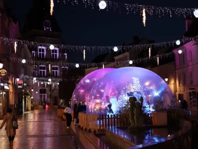 Le marché de noël à Dreux