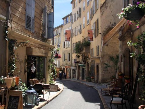 The charming town of Grasse