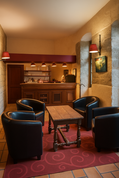 Bar et espace lounge