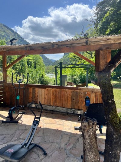 Espace fitness en Plein Air