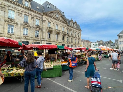 Le Marché à Saint-Brieuc