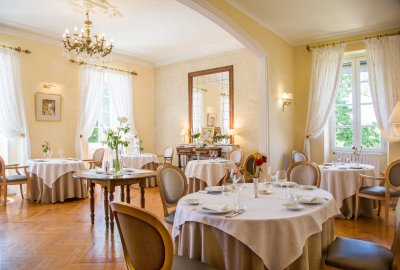 restaurant barbotan les thermes hotel chateau bellevue 3 1