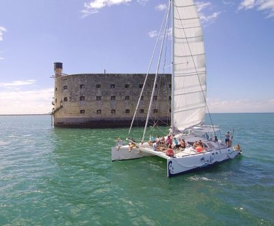 ile ou aile catamaran