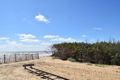 le petit train de saint trojan terminus pointe de maumusson 1