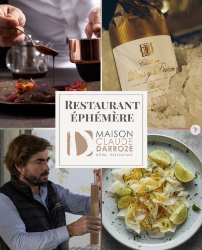 Restaurant éphémère au Château Doisy-Daëne