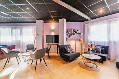 Eclipse hotel decines charpieu lyon lounge