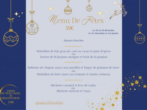 Menus de fêtes