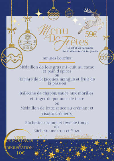 Menus de fêtes