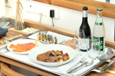 Plateau repas Room Service