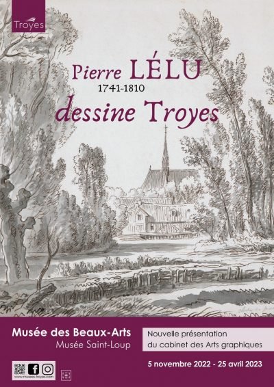Pierre Lélu (1741-1810) dessine Troyes