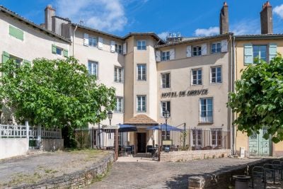 Hotel de Greuze Tournus Exterieur Terrasse 1