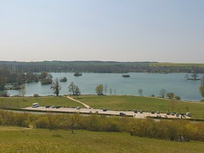 Eure-et-Loir lake and nature reserve