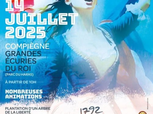 Fête du 14 Juillet 2025 à Compiègne