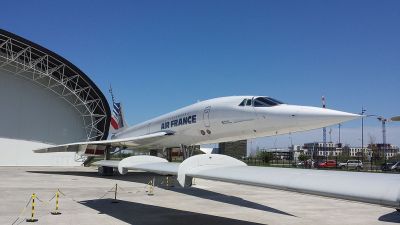 Concorde vor dem Musee aeroscopia