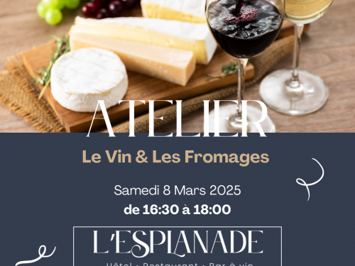 🍇 Atelier Œnologique : Le Vin et les Fromages 🍷🧀