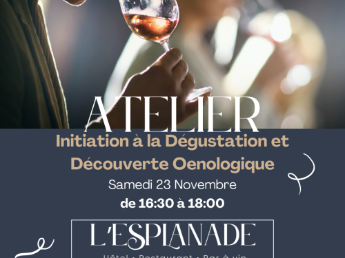 Atelier Oenologique : Initiation à la Dégustation et Découverte Oenologique