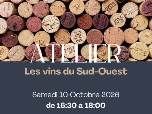 🍇 Atelier Oenologique - Les vins du Sud-Ouest