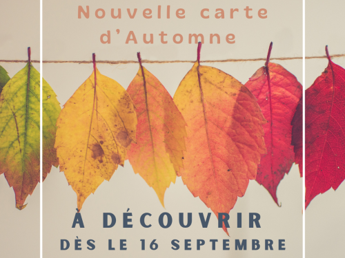 Lancement de la carte d'Automne