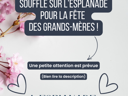 💐 Week-end spécial Fête des Grands-Mères – 1er & 2 Mars 2025