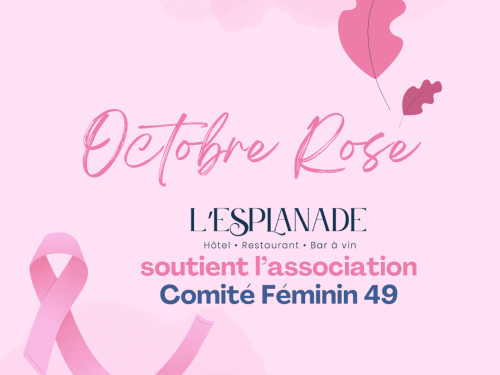 L'Esplanade soutient Octobre Rose