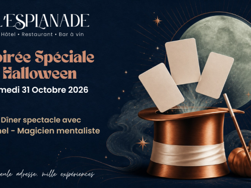 Soirée Halloween – Dîner Spectacle de Magie & Mentalisme