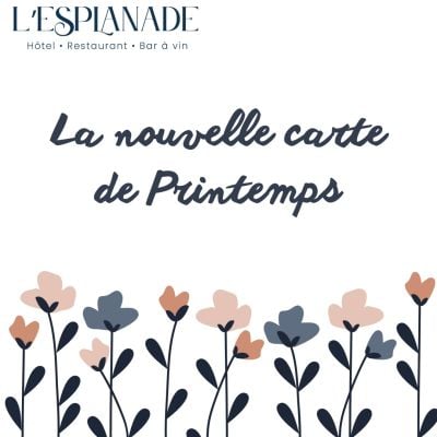 🌿 Lancement de notre nouvelle carte de Printemps – 1er Avril 2025