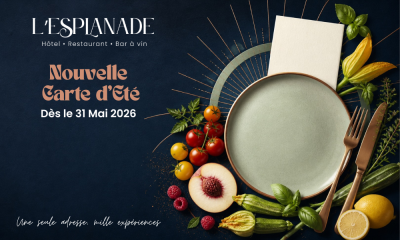 ☀️ Nouvelle carte d’été à découvrir dès le 31 mai à L’Esplanade