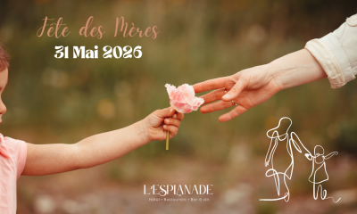 🌸 Fête des Mères 2026 au restaurant L’Esplanade au Pellerin