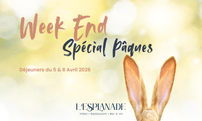 🐣 Week-end de Pâques à L’Esplanade