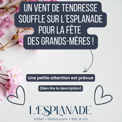 💐 Week-end spécial Fête des Grands-Mères – 1er & 2 Mars 2025