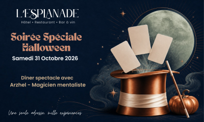 Soirée Halloween – Dîner Spectacle de Magie & Mentalisme