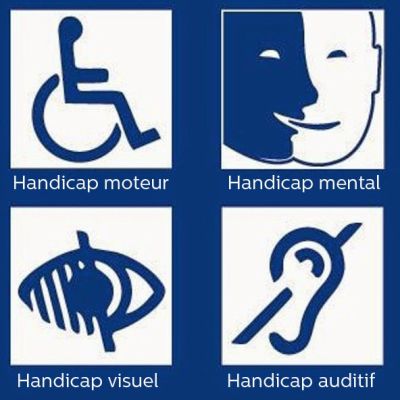 ADEQUAT HANDICAP ACCESSIBILITE PICTOGRAMMES SIGNALETIQUE