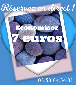 Economisez de 7 à 10 € en réservant en direct !