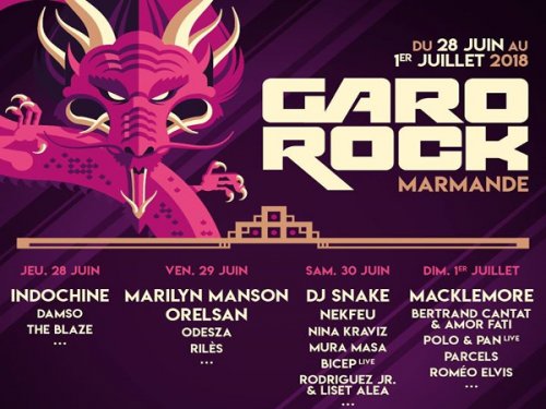 Festival Garorock à Marmande
