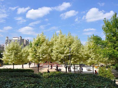 Square Leon Serpollet Paris