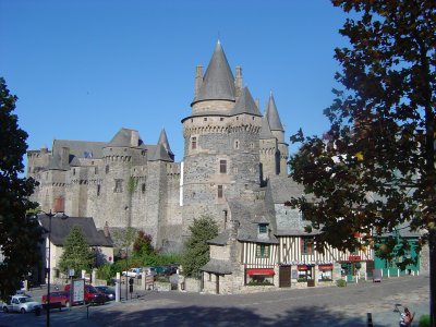 The medieval city of Vitré