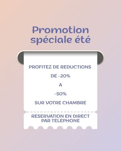OFFRE SPECIALE ETE