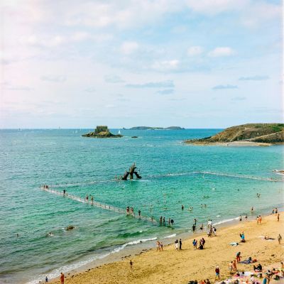 Plage de Bon Secours Saint Malo Hotel Marguerite Dinan