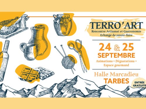 TERRO"ART Salon du terroir de l'artisanat et de la gastronomie les 24 et 25 septembre 