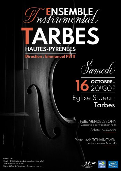 2021 10 16 Tarbes Concert Affiche Perso 1