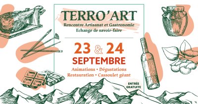 TERRO'ART 2023 les 23 et 24 septembre Halle Marcadieu Tarbes 