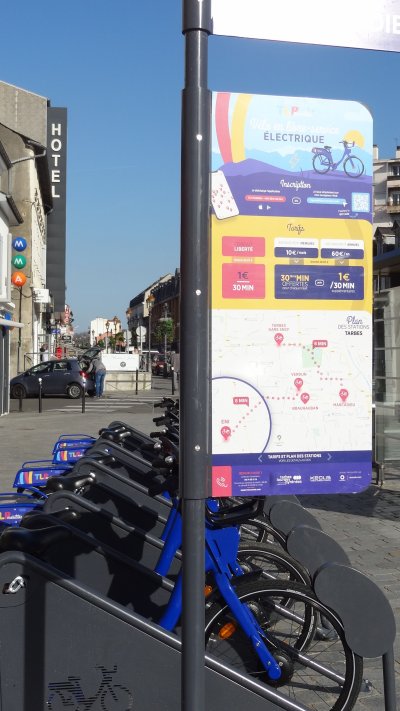 Velo electrique Marcadieu a 3 pas de lHotel  