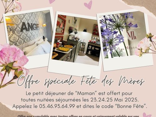 Offre spéciale Fête des Mères 2025 
