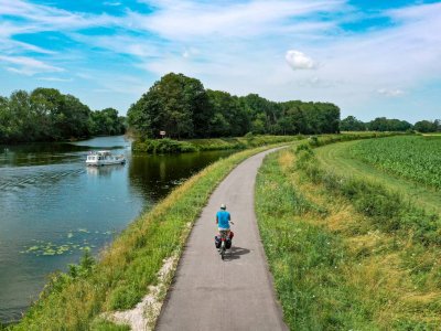 Piste cyclable La Voie Bleue 
