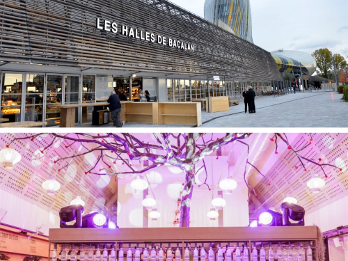 Halles de Bacalan and Bocca Food Court