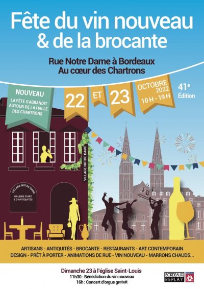 41ème édition de la  Fête du vin nouveau & de la brocante  